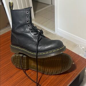 Dr Martens Leather Lace-Up Boots